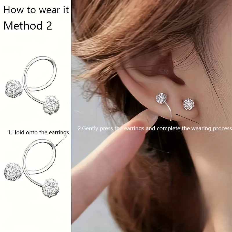 Quinn™ – Rod Ball Earrings