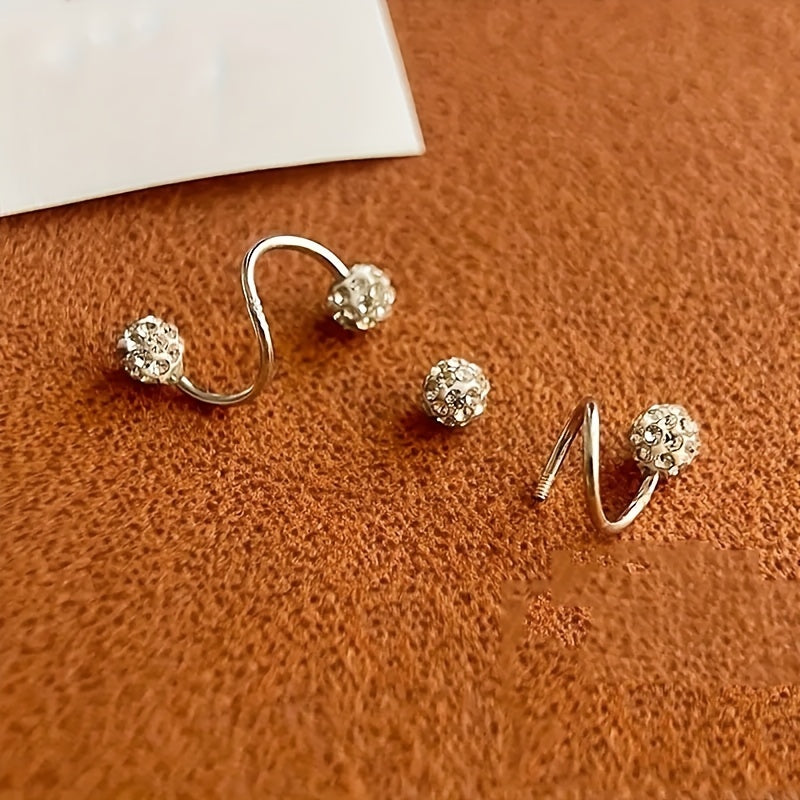 Quinn™ – Rod Ball Earrings