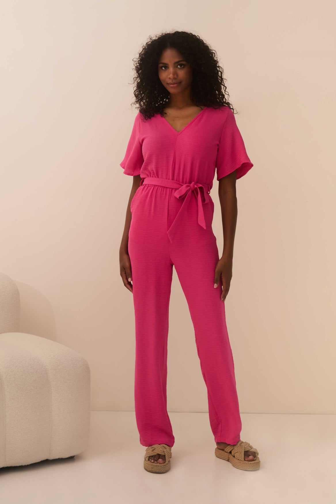 Quinn™ – Jumpsuit Kya | Pink