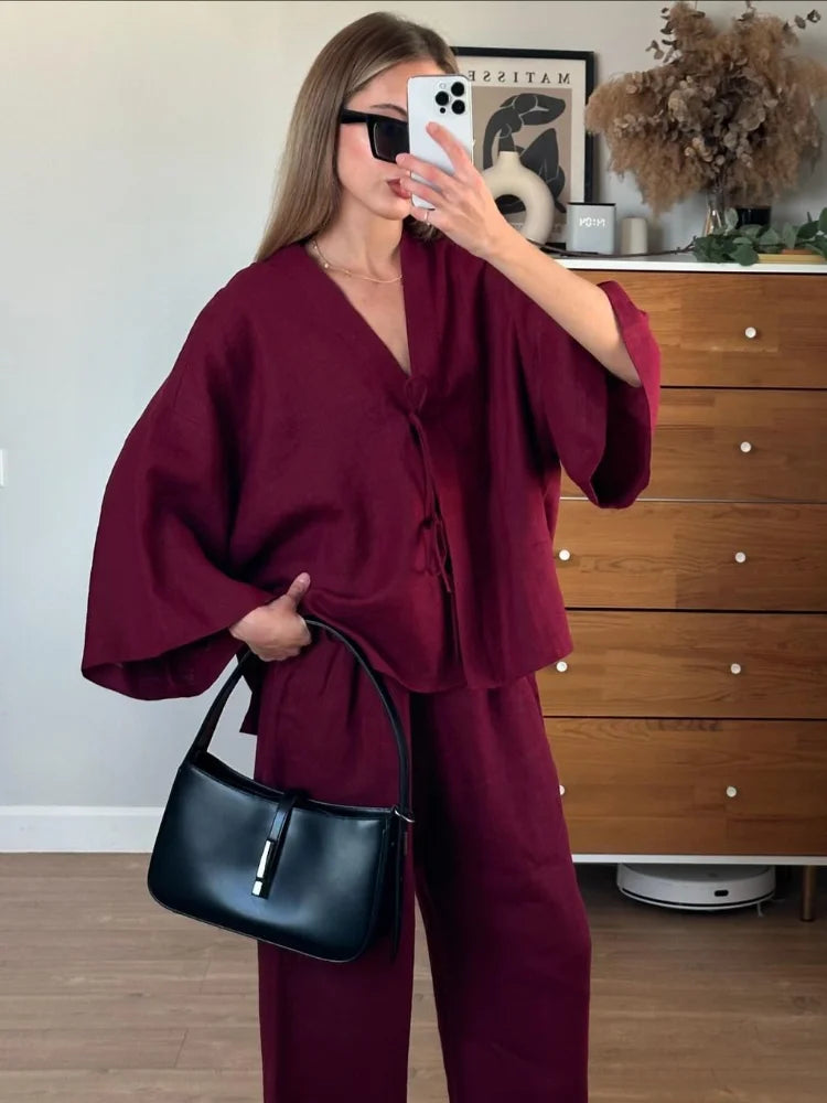 Quinn™ – CottonSuit Loose Outfit