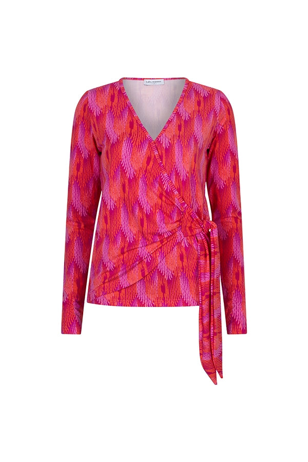 Quinn™ – Top Lena | Feather print