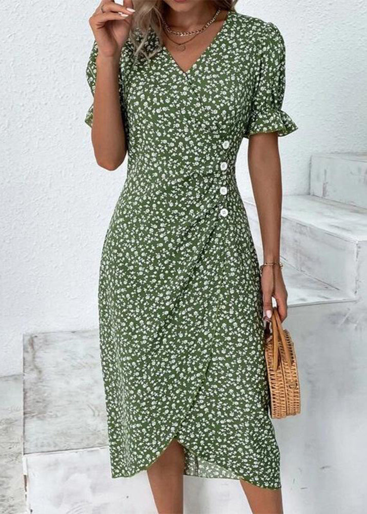 Quinn™ – Sophie - Elegant and Comfortable Floral Dress