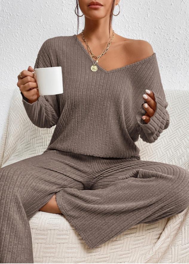 Quinn™ – Florence - Ribbed two-piece set