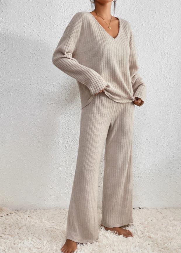 Quinn™ – Florence - Ribbed two-piece set