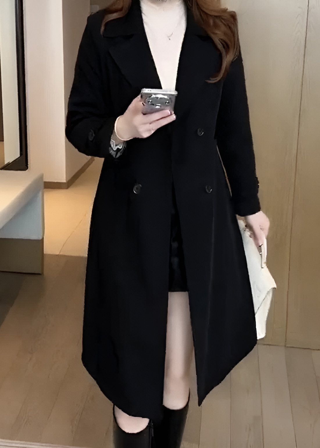 Quinn™ – Nadine - Elegant Warmth Trenchcoat