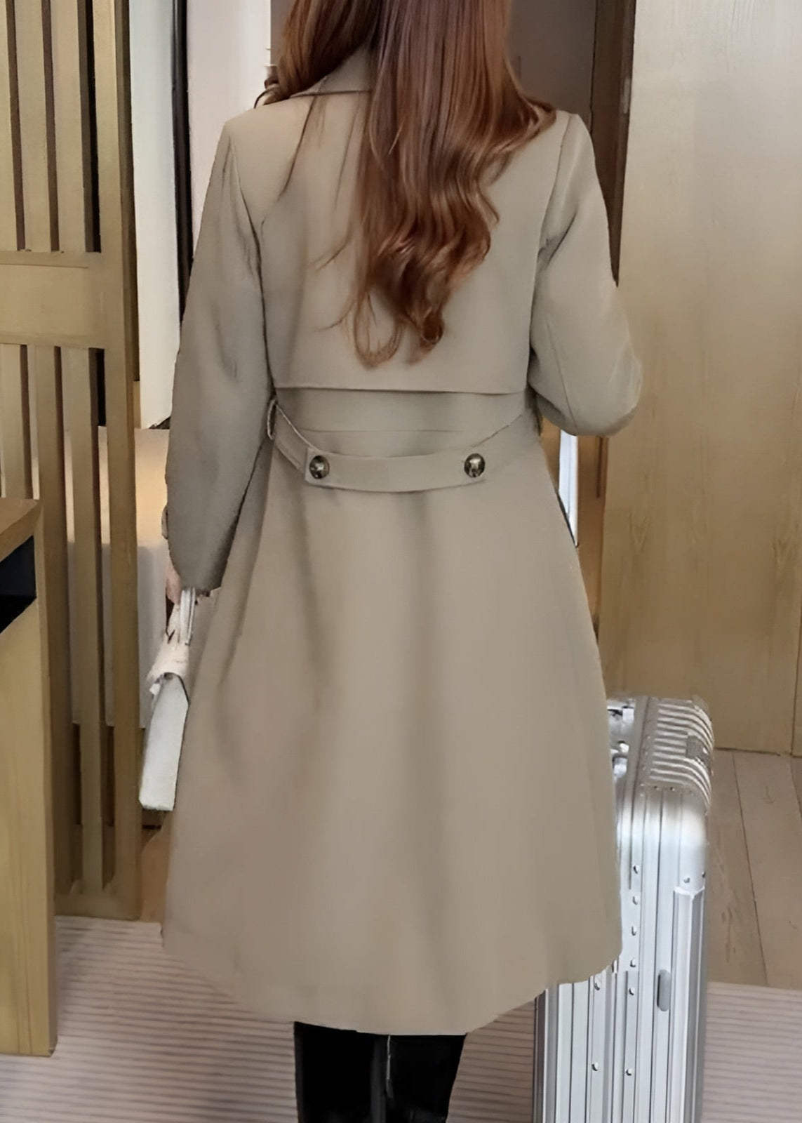 Quinn™ – Nadine - Elegant Warmth Trenchcoat