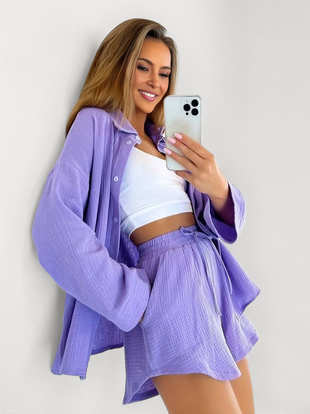 Quinn™ – Celestia Casual Shorts Set