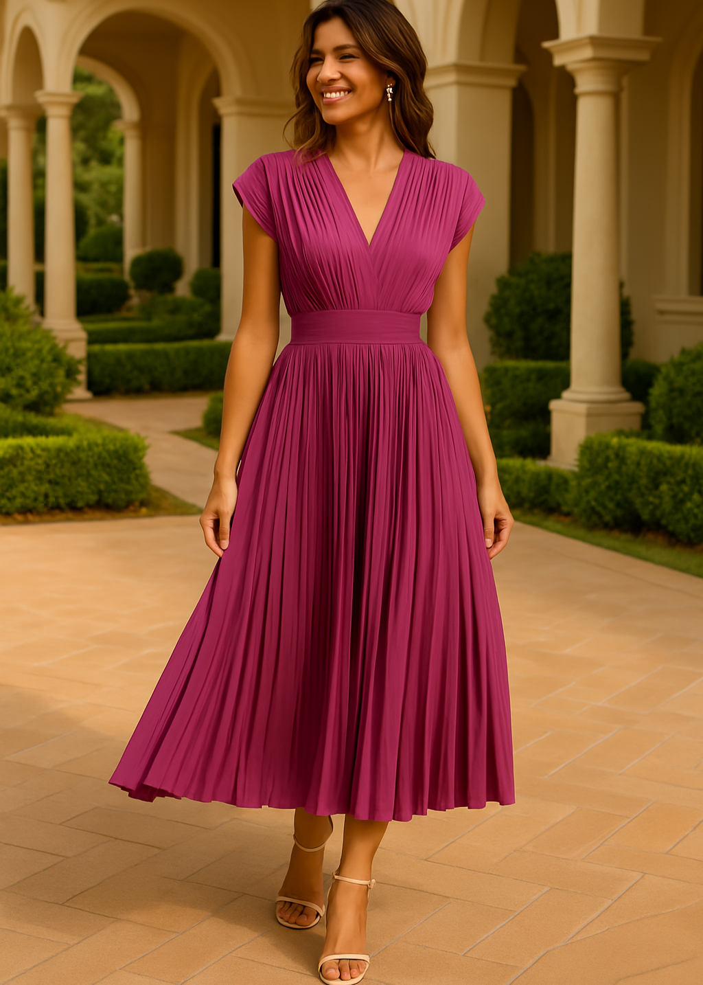 Quinn™ – Elvira - Elegant Summer Dress