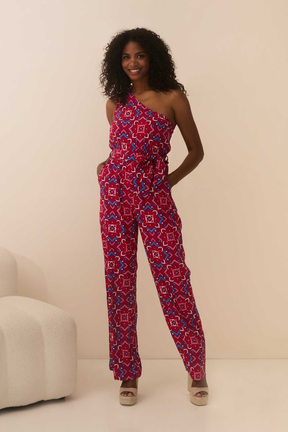 Quinn™ – Jumpsuit Ann | Monogram mosaic