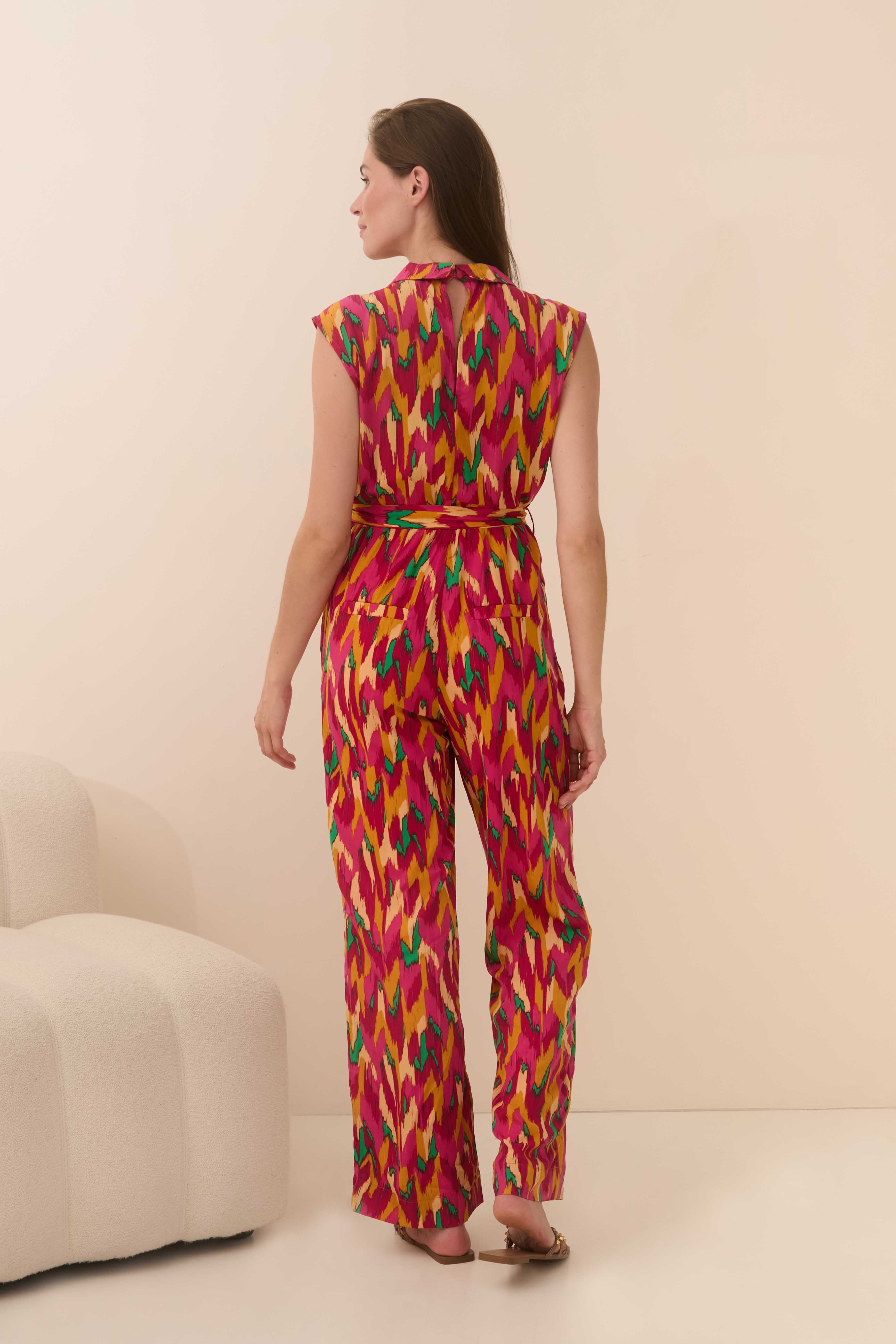 Quinn™ – Jumpsuit Mia | Multi color print