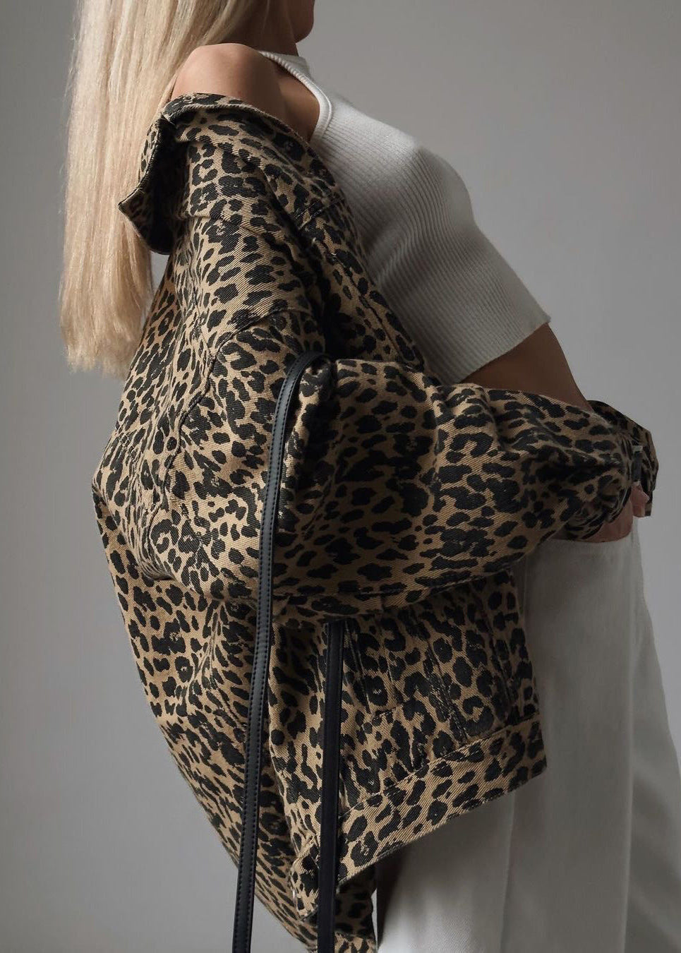 Quinn™ – Sarah - Stylish Leopard Shacket