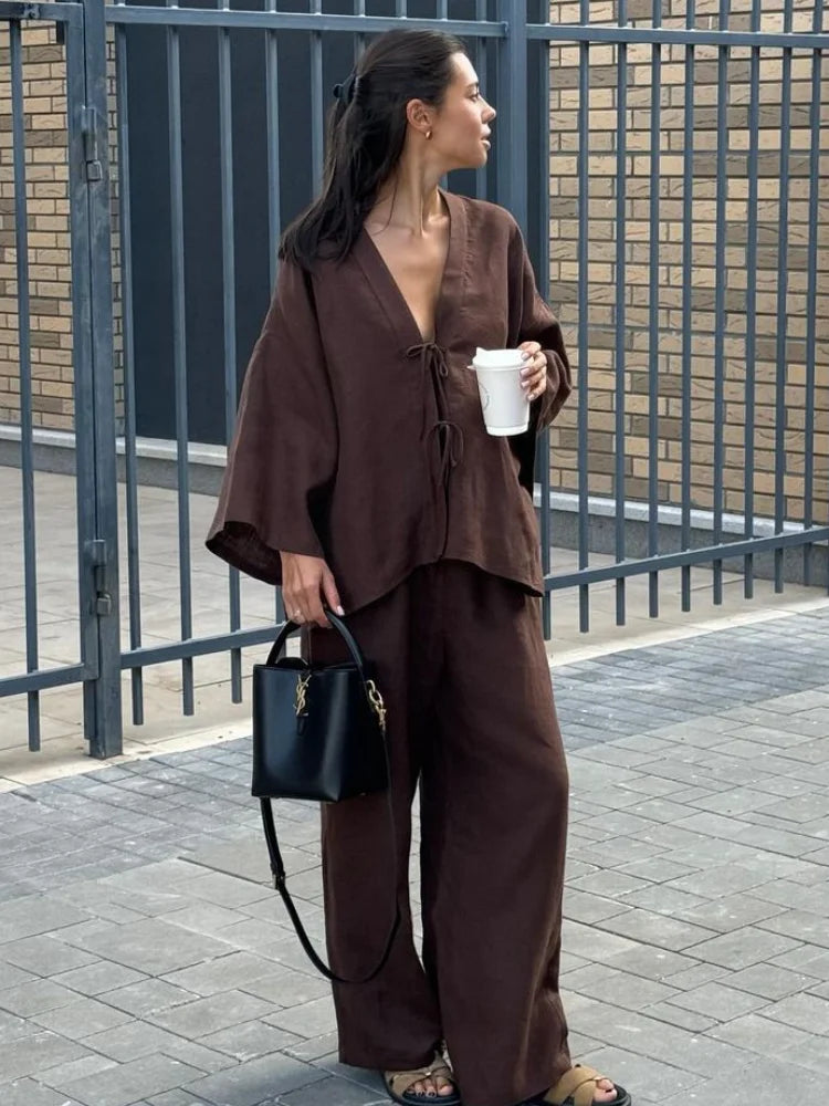 Quinn™ – CottonSuit Loose Outfit