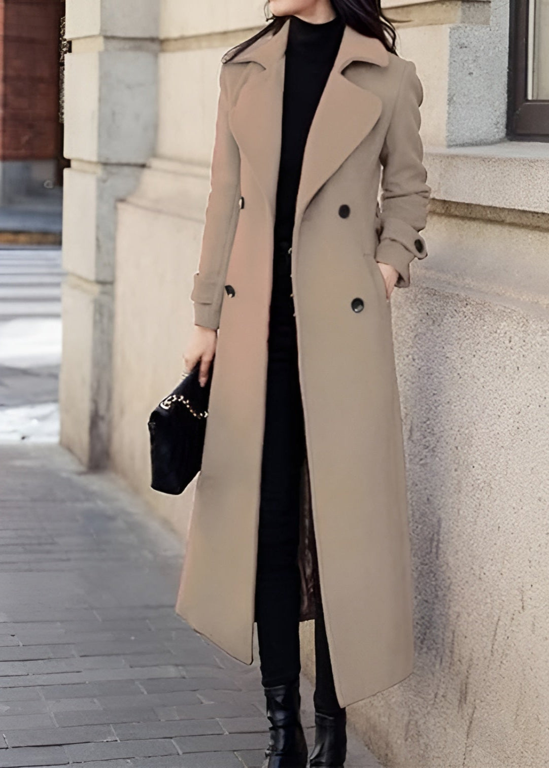 Quinn™ – Nadine - Elegant Warmth Trenchcoat