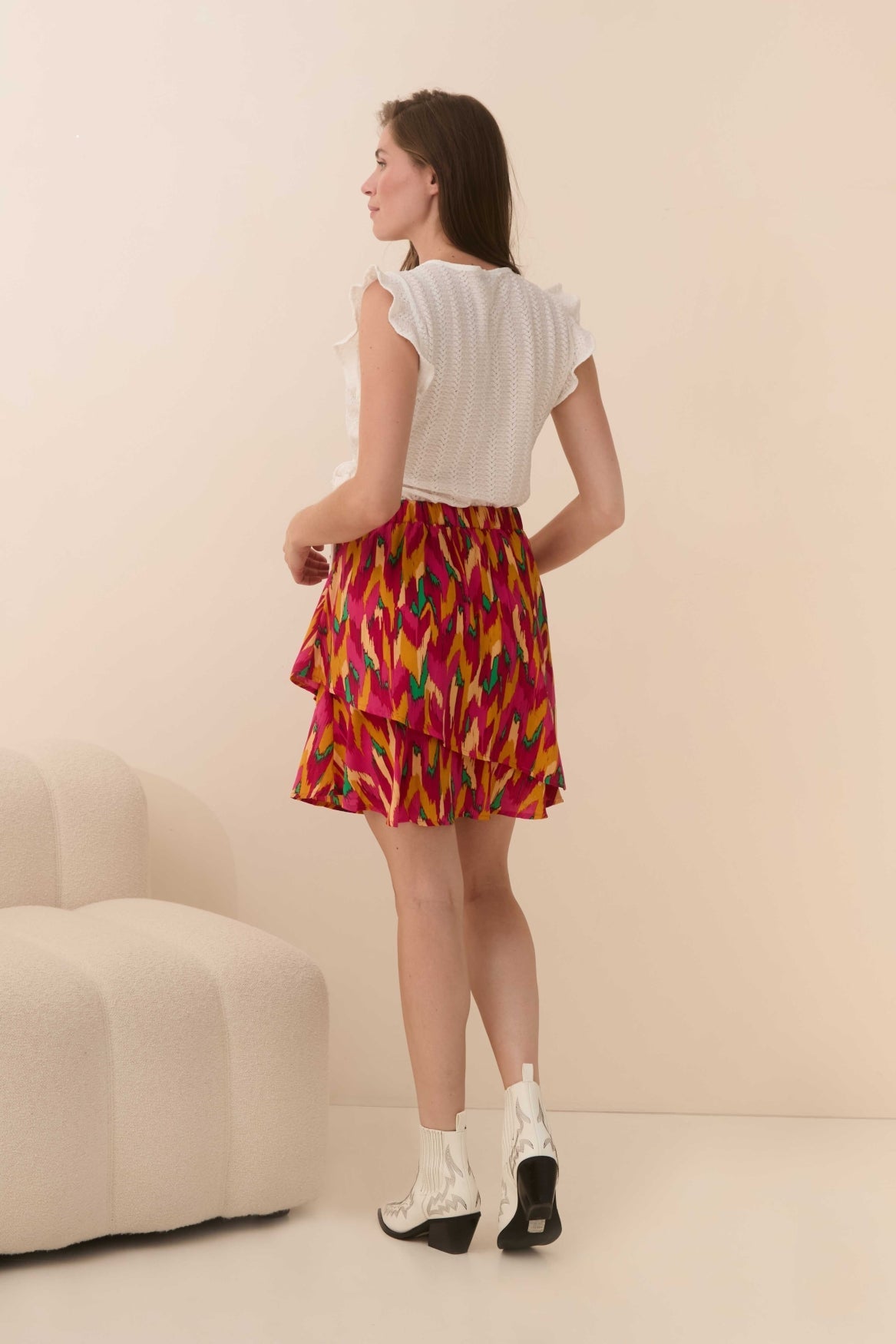 Quinn™ – Top Ruby | White