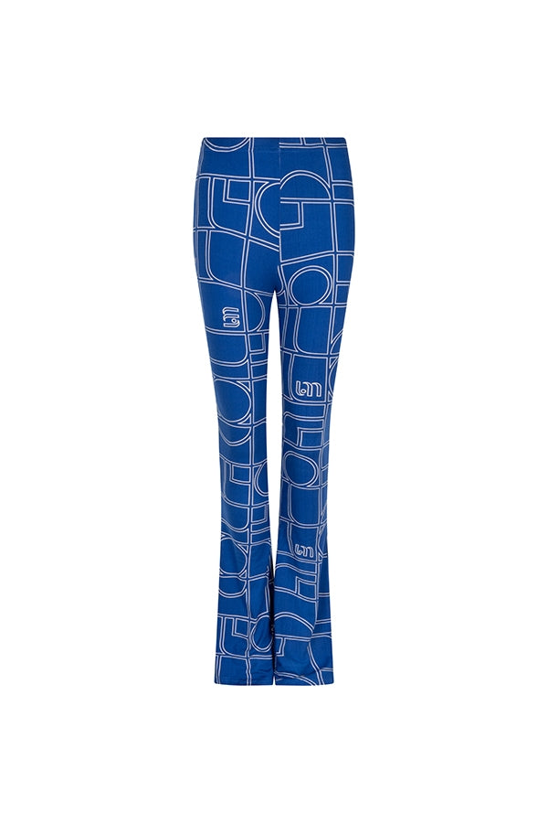 Quinn™ – Dolly | Blue monogram print