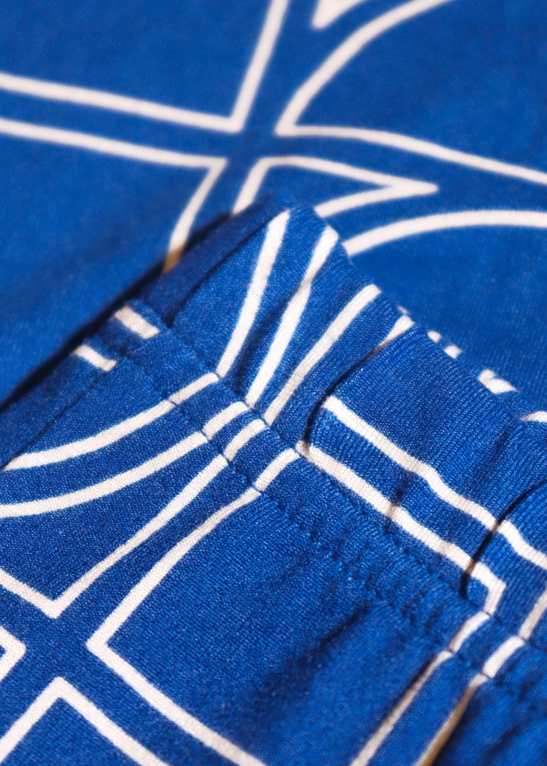 Quinn™ – Dolly | Blue monogram print