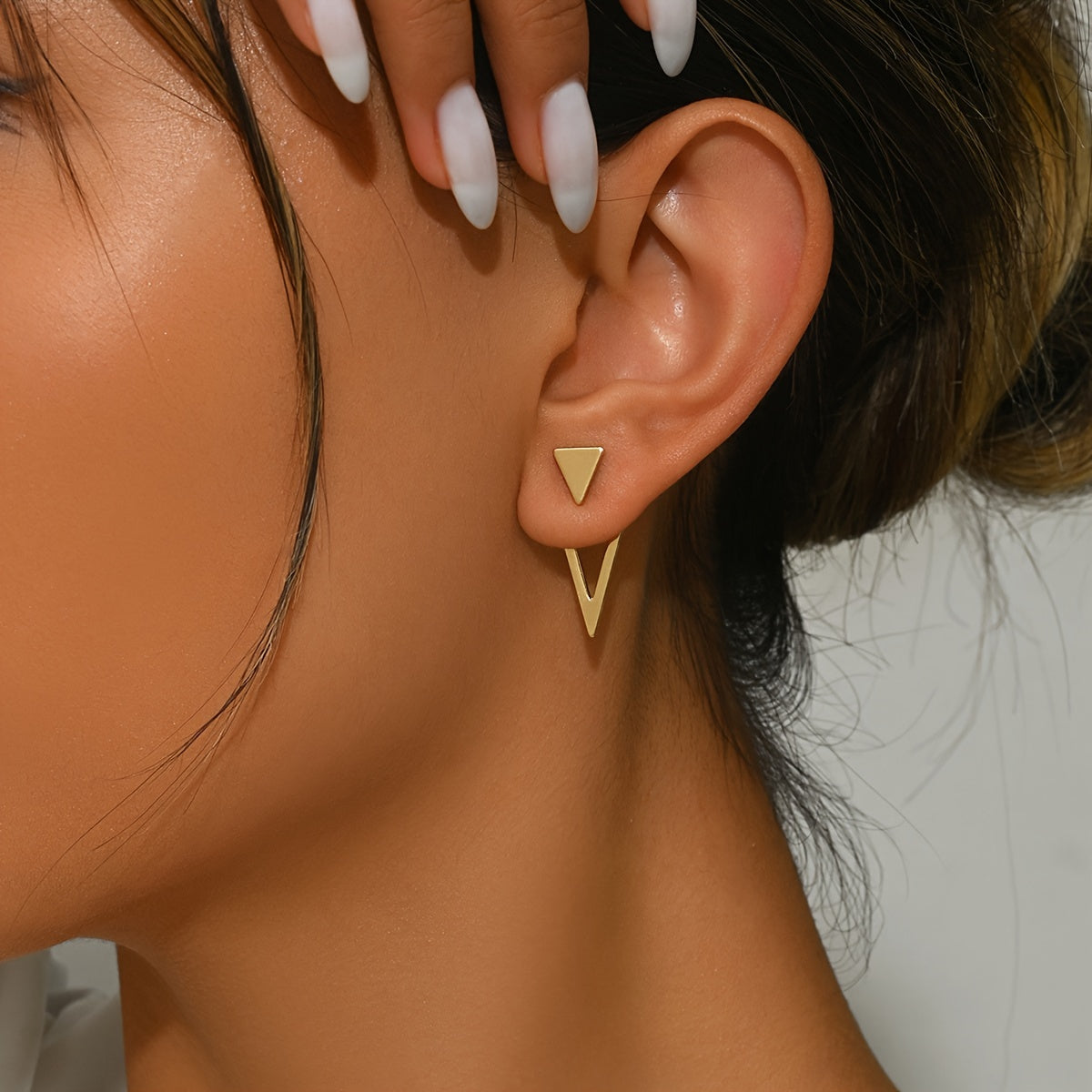 Quinn™ – Triangle Earring