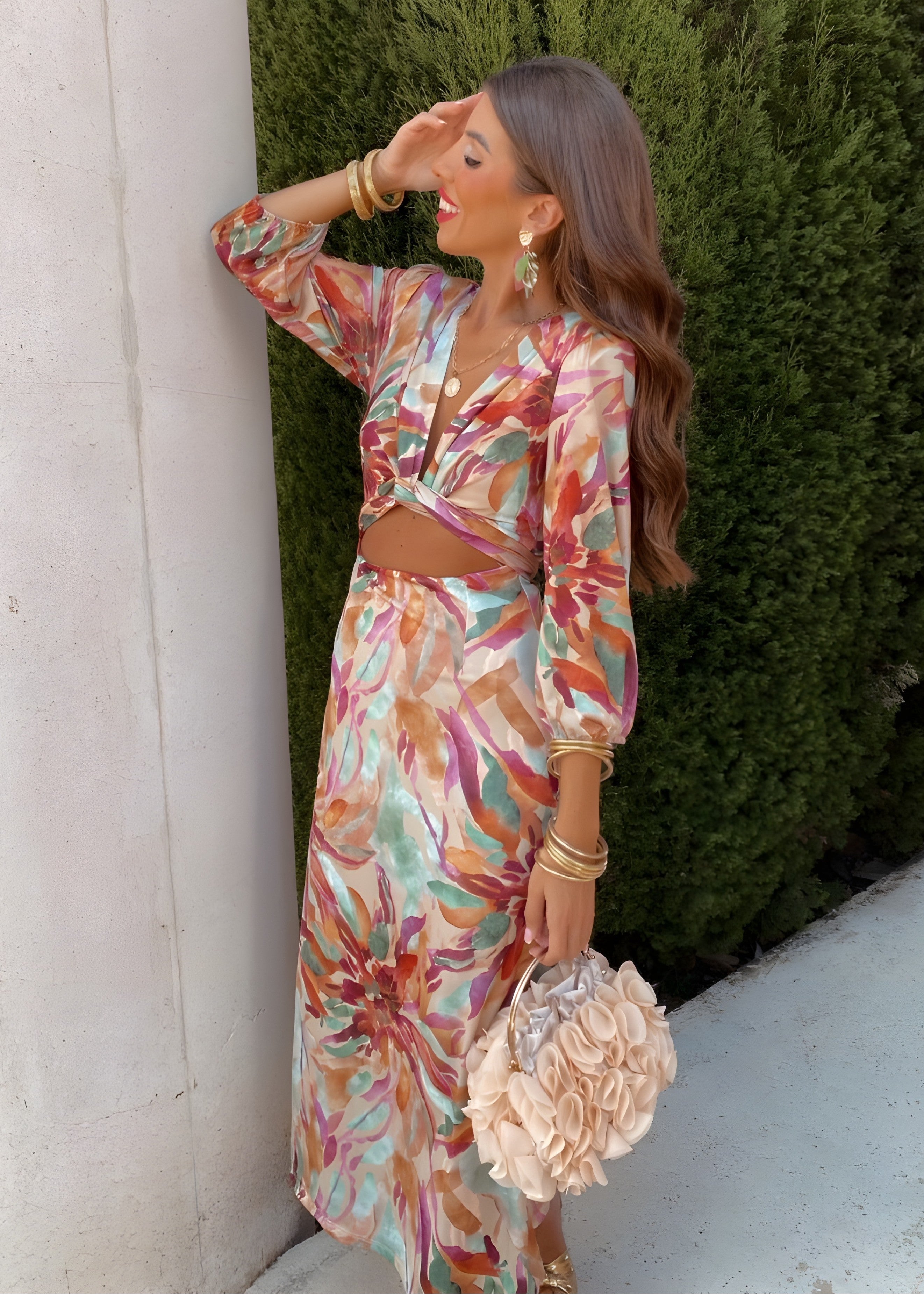 Quinn™ – Romy - Elegant Floral Dress