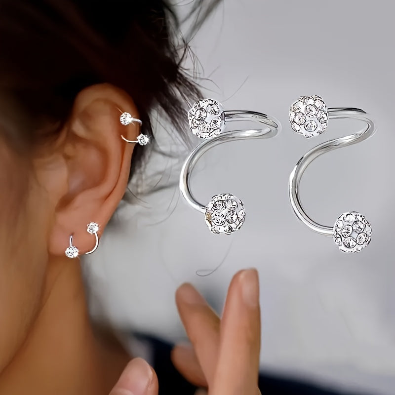 Quinn™ – Rod Ball Earrings