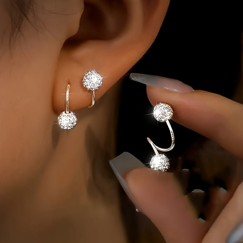 Quinn™ – Rod Ball Earrings
